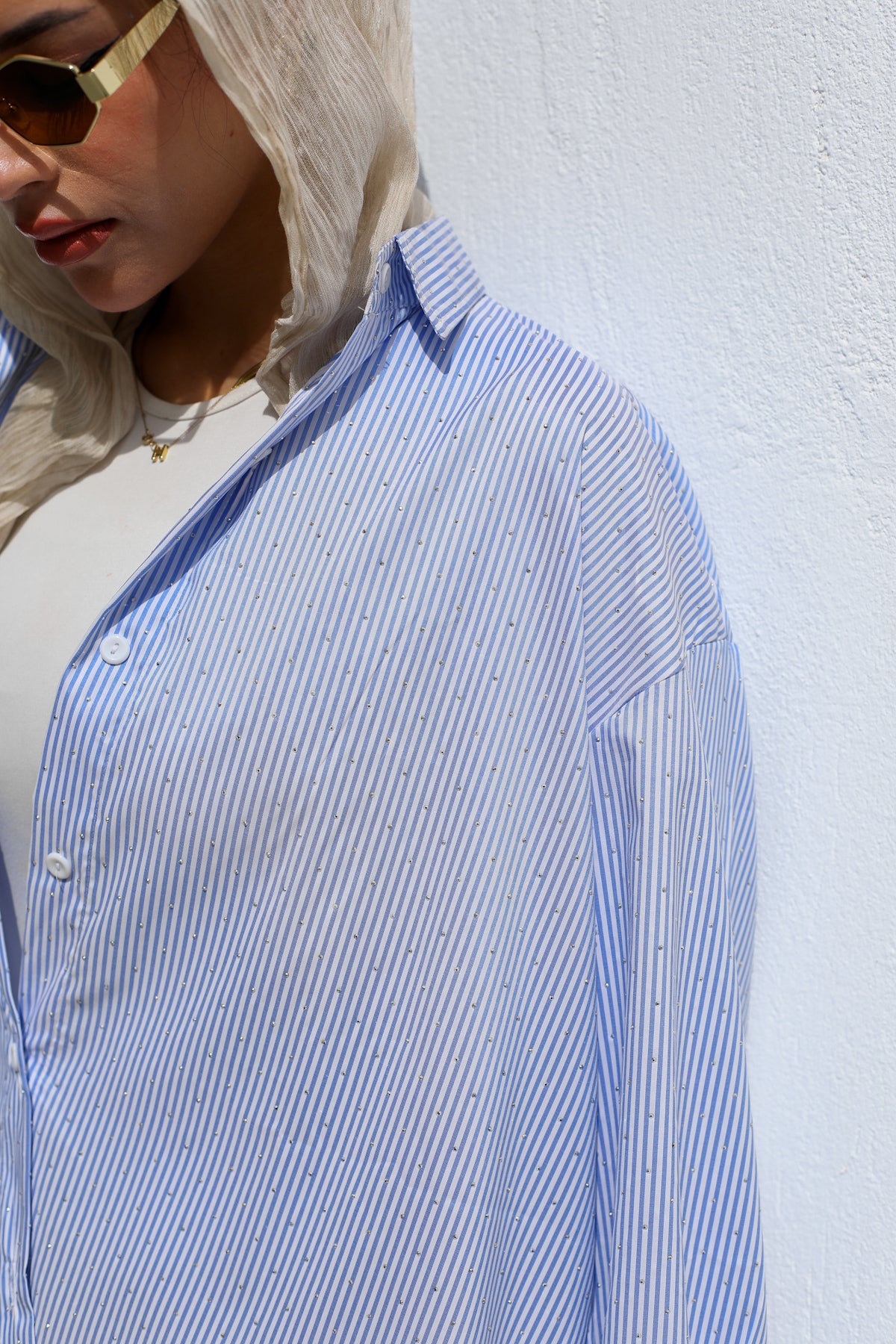 Stardust Stripe Shirt In Blue