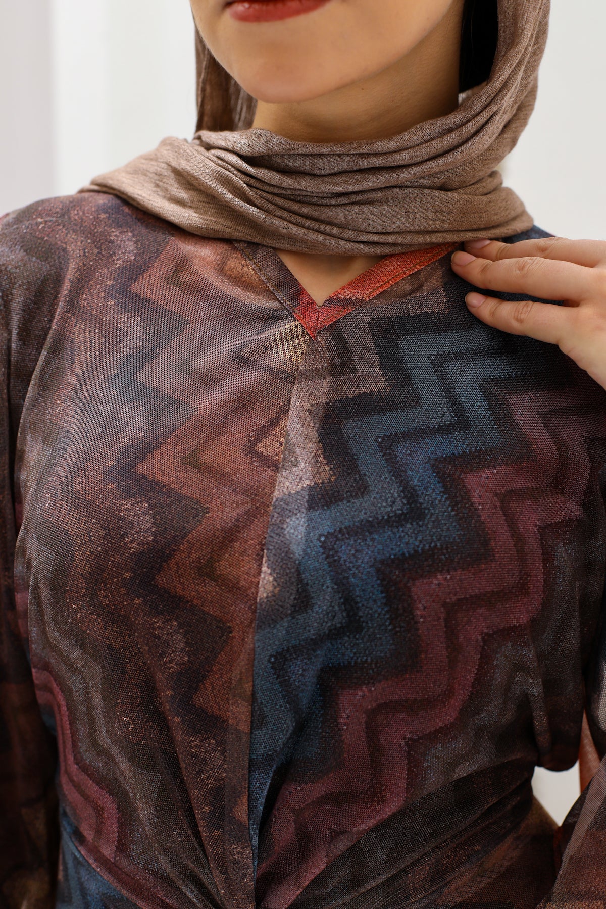 Mocha wave coverup