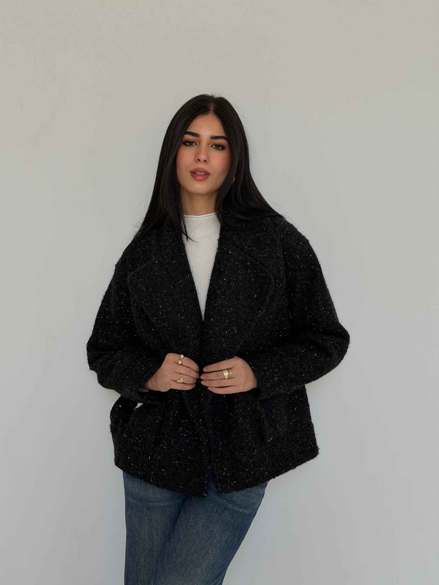 Everyday Elegance Coat in Black