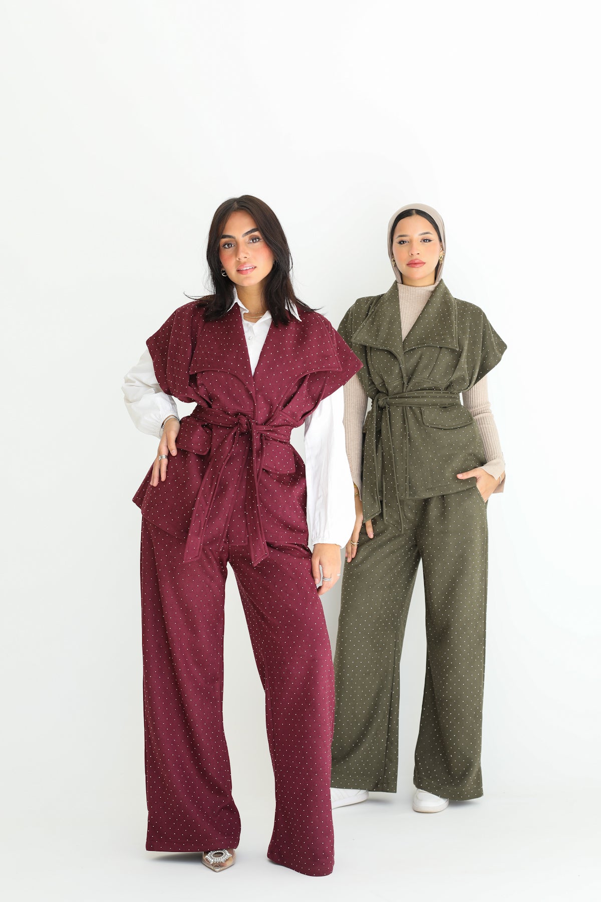 Galaxy set in burgundy