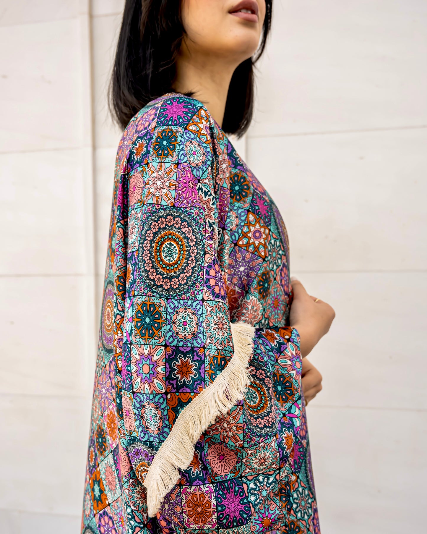 Arabesque kimono