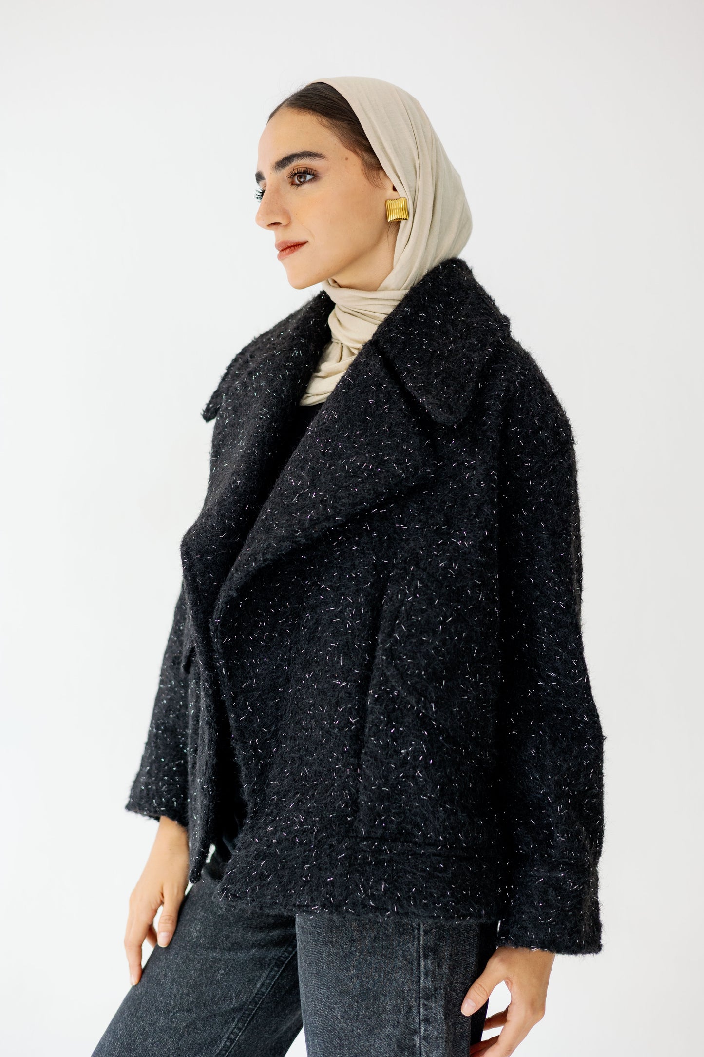 Everyday Elegance Coat in Black