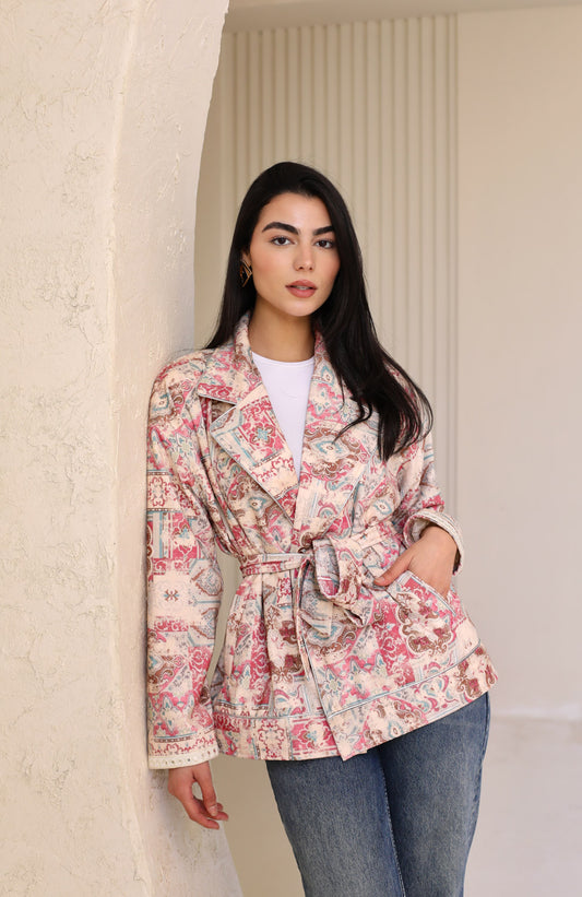 Vintage bloom jacket