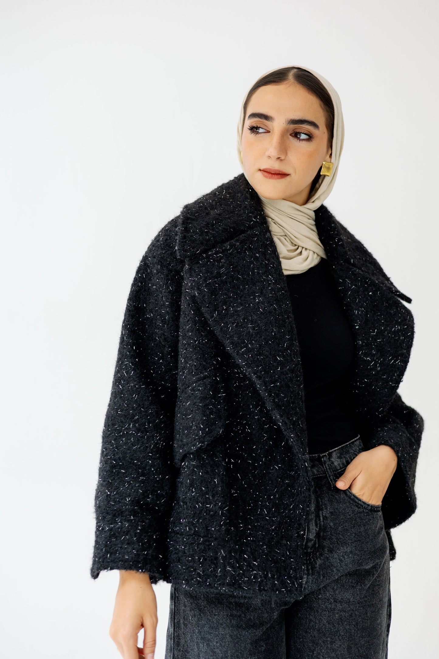 Everyday Elegance Coat in Black