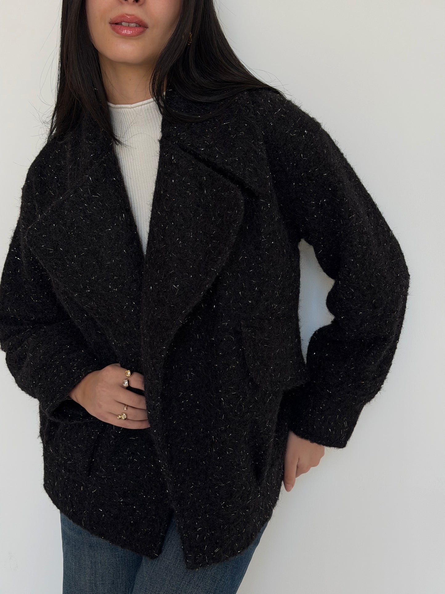 Everyday Elegance Coat in Black
