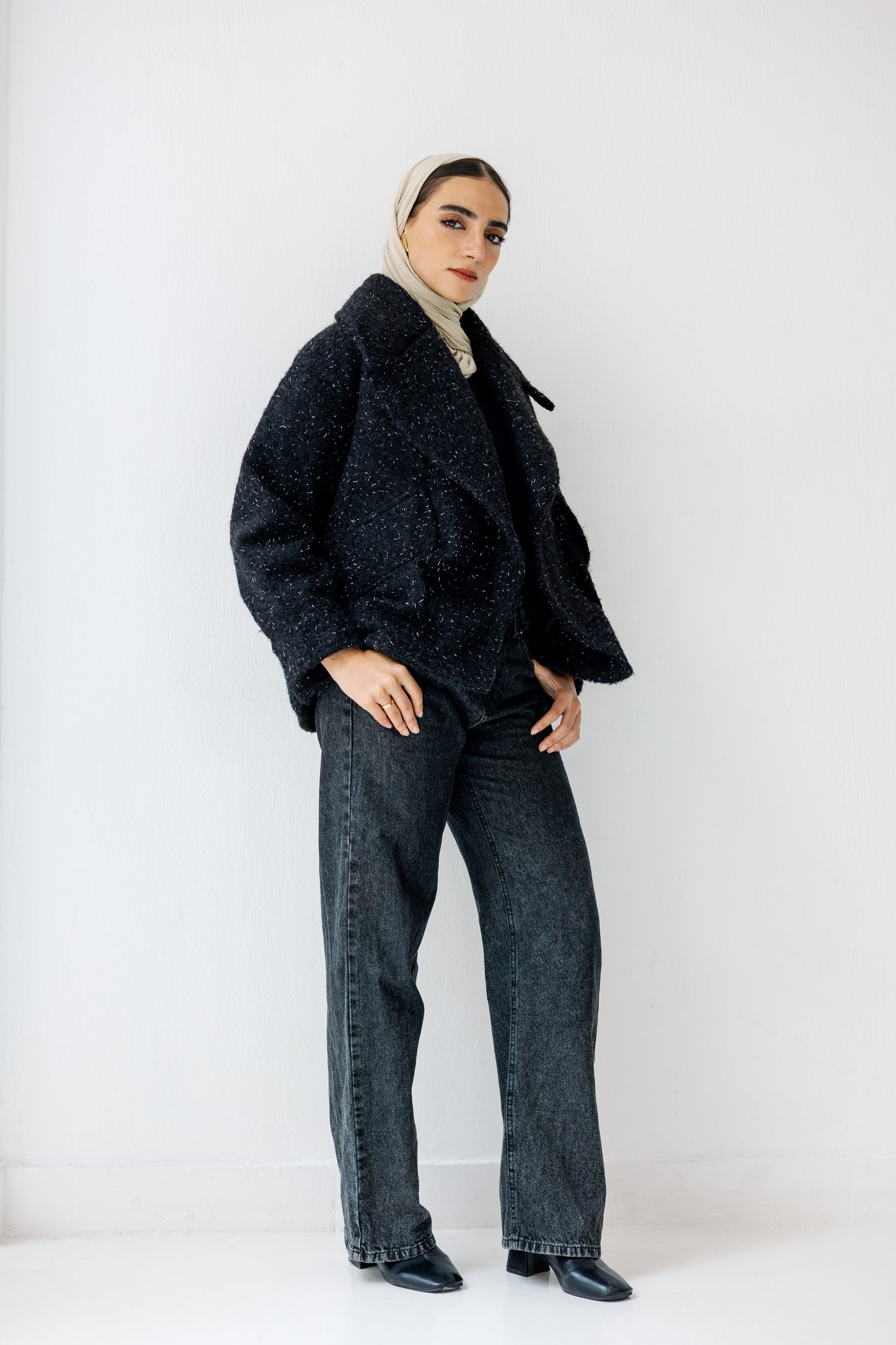 Everyday Elegance Coat in Black