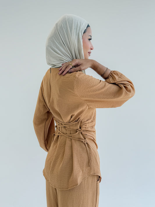 The signature set in beige
