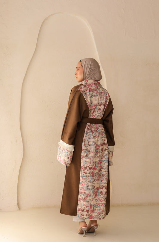 Cashmere night kaftan