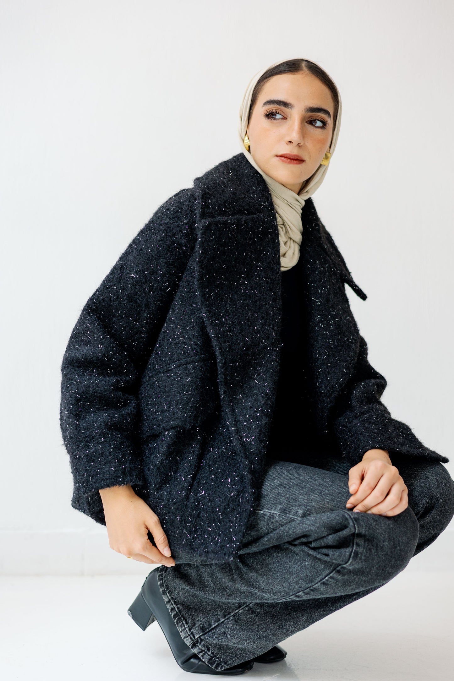 Everyday Elegance Coat in Black