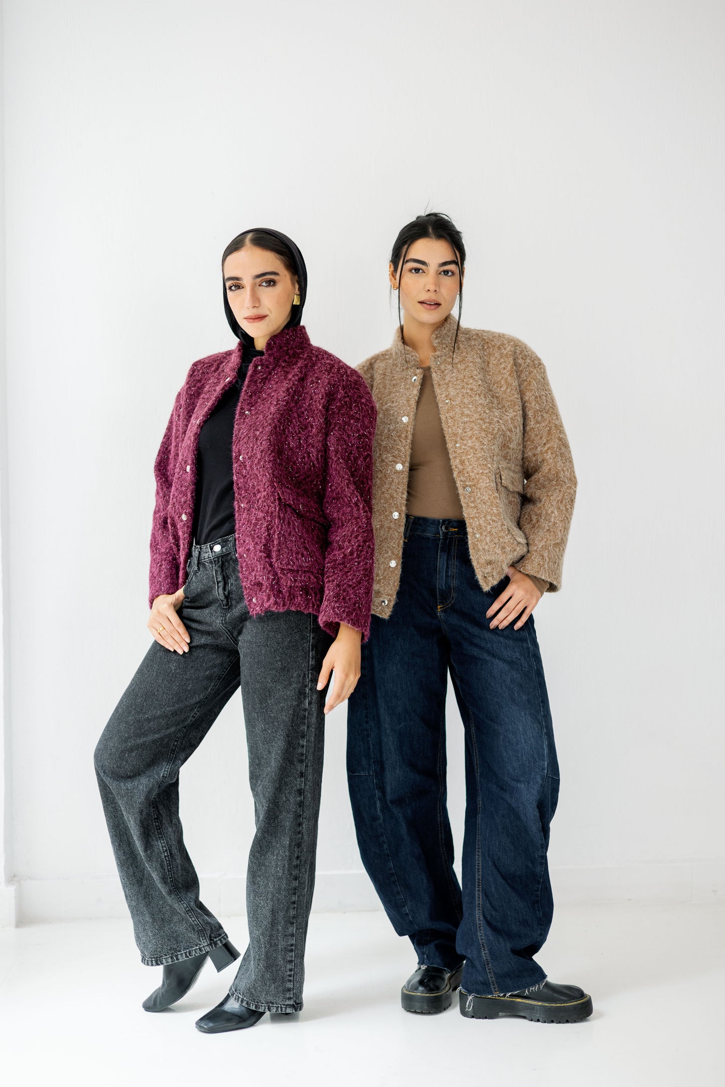 The Luxe Teddy Bouclé in caramel