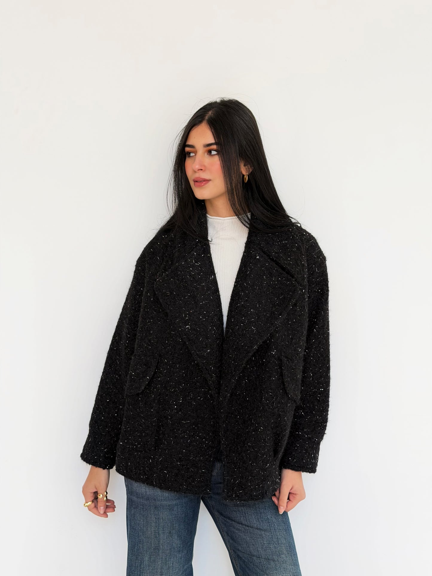 Everyday Elegance Coat in Black