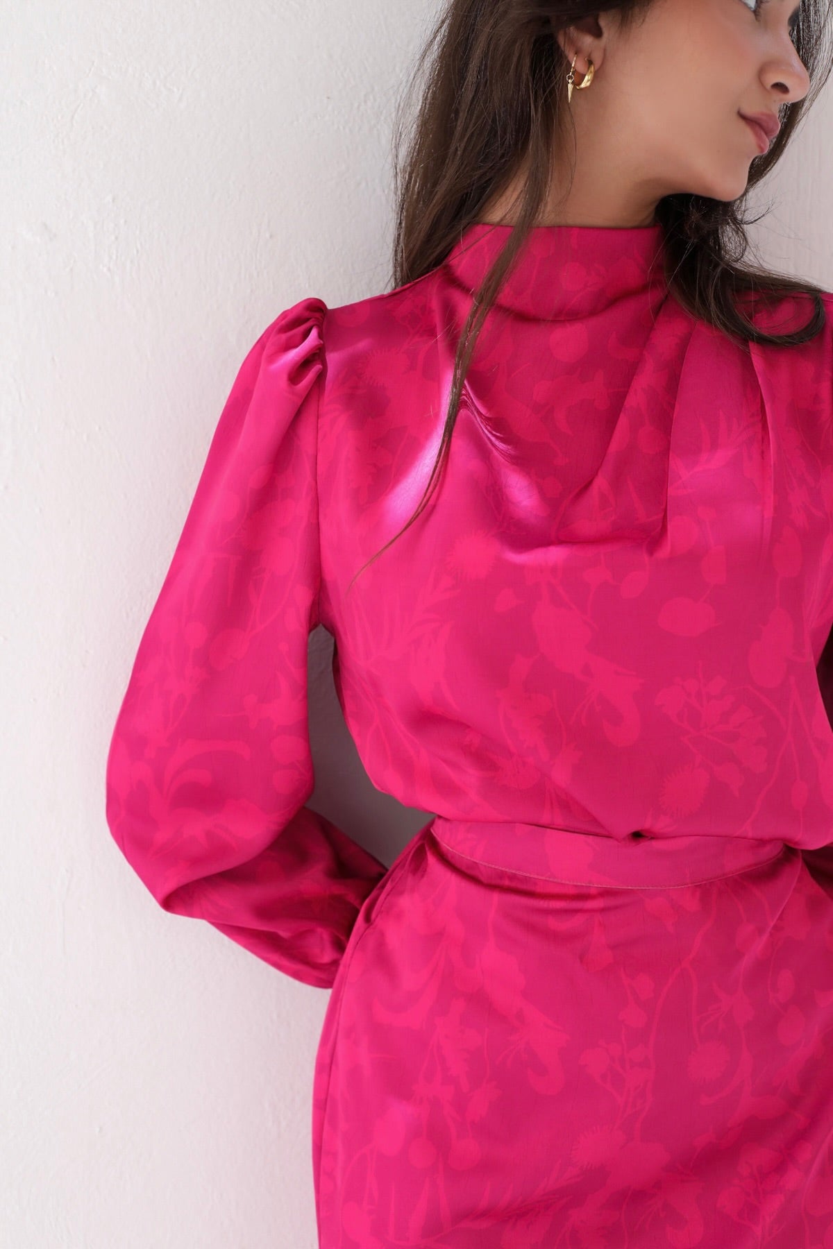Princess glam set in Barbie pink
