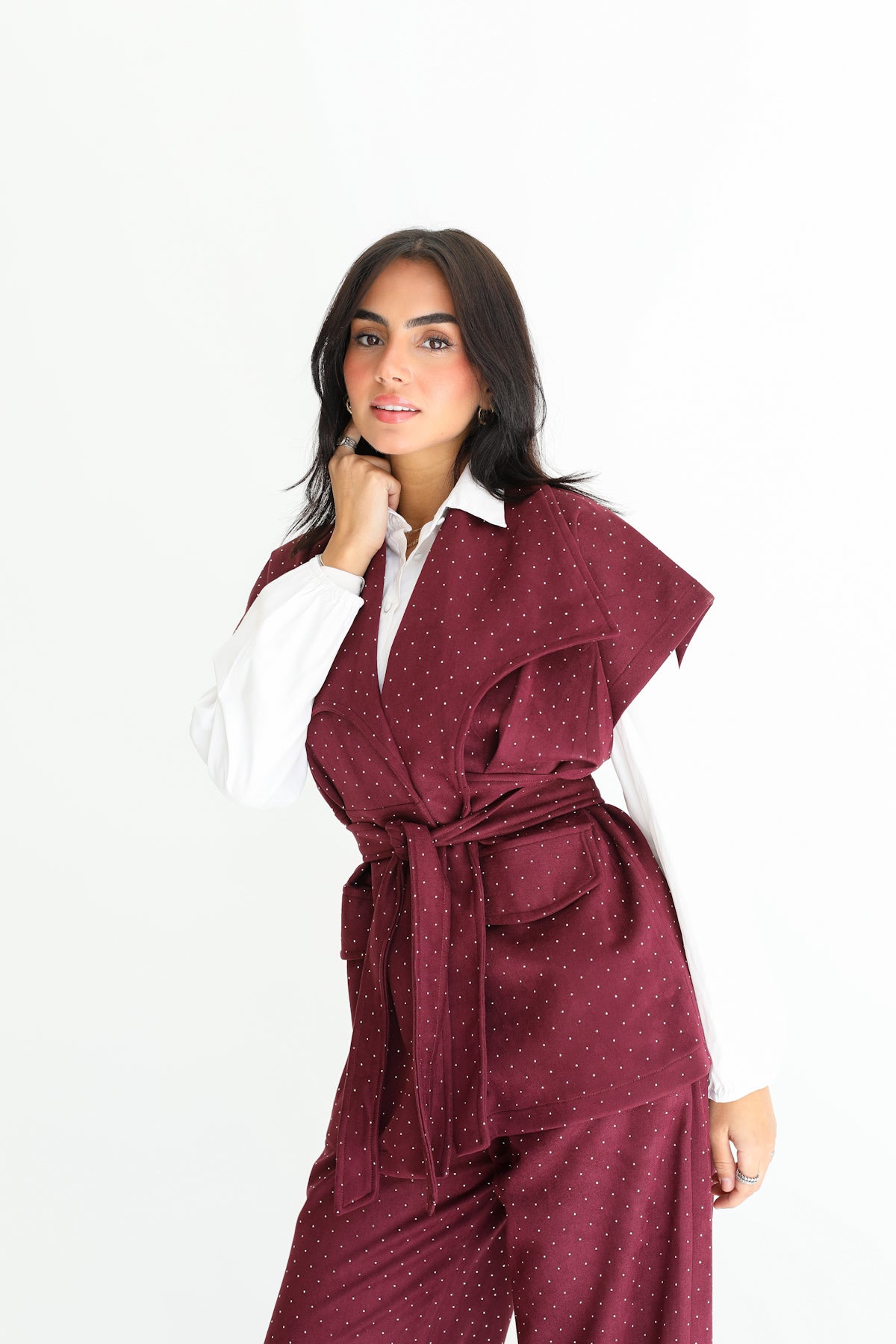 Galaxy set in burgundy